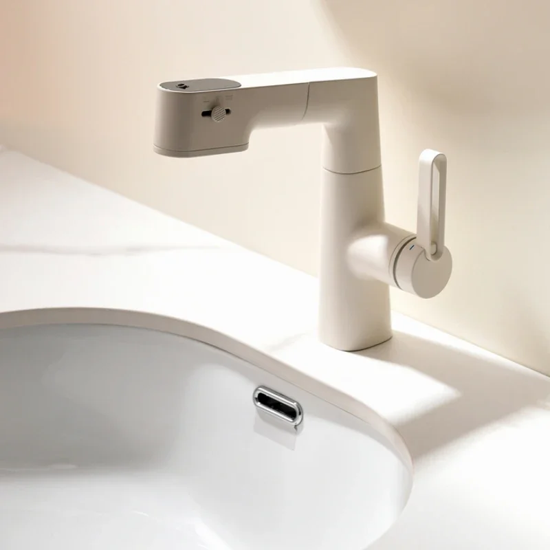 Brass Adjustable Faucet LED Digital Display Sink Tap Wear-Resistant Pull-Out Basin Faucet Three-Mode Water Flow Kitchen Faucet
Brass Adjustable Faucet LED Digital Display Sink Tap Wear-Resistant Pull-Out Basin Faucet Three-Mode Water Flow Kitchen Faucet