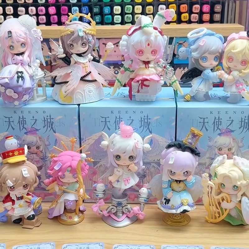 Keeno V5 The City of Angels Series Random Mystery Box Precious Figure Perfect Gift Crush Surprise Bag Key Chain Figurine Memento
Keeno V5 The City of Angels Series Random Mystery Box Precious Figure Perfect Gift Crush Surprise Bag Key Chain Figurine Memento