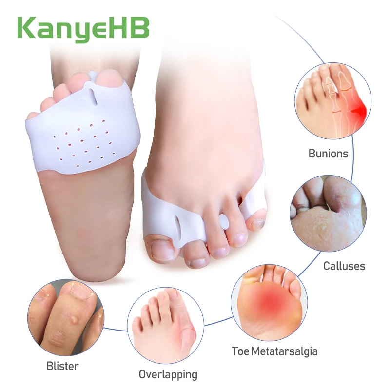2pcs=1pair Toe Separator Hallux Valgus Silicone Pad Feet Bunion Toe Corrector Callus Corn Foot Care Tools Toes Straightener H078
2pcs=1pair Toe Separator Hallux Valgus Silicone Pad Feet Bunion Toe Corrector Callus Corn Foot Care Tools Toes Straightener H078