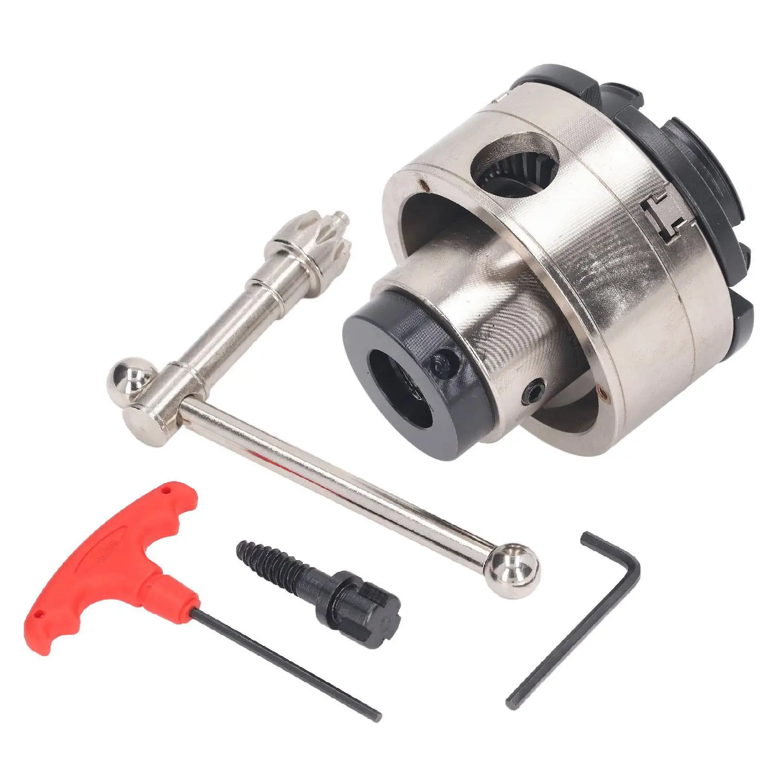 Mini Wood Lathe Chuck Durable 3.75 Inch Alloy Steel Standard Size 1 Inch X 8 TPI for woodworking Machines
Mini Wood Lathe Chuck Durable 3.75 Inch Alloy Steel Standard Size 1 Inch X 8 TPI for woodworking Machines