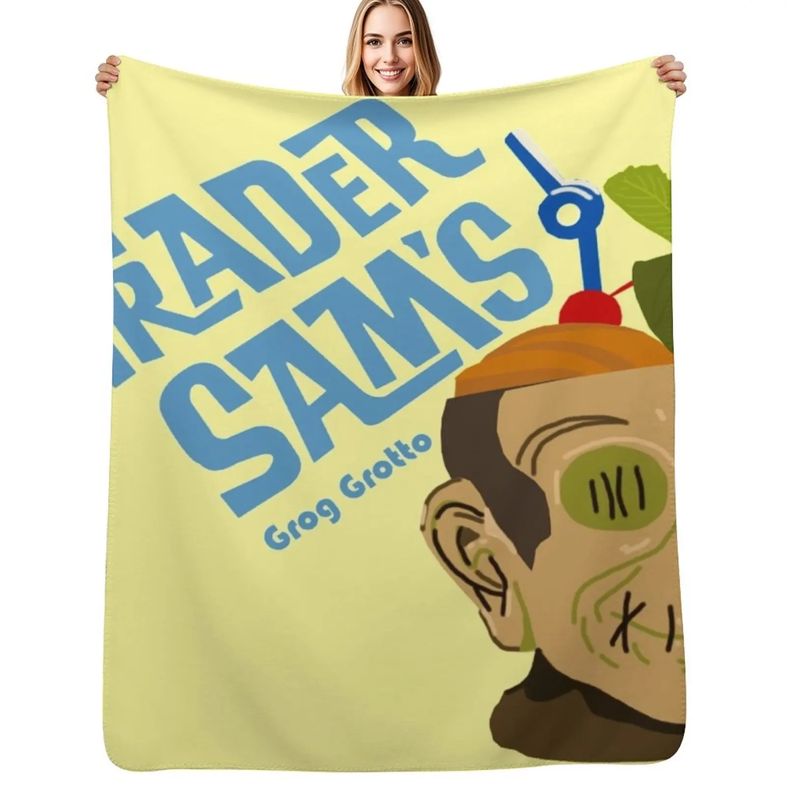 Trader Sam's Tiki Grog Grotto Throw Blanket All Weather Soft Throw Blanket for Sofa
Trader Sam's Tiki Grog Grotto Throw Blanket All Weather Soft Throw Blanket for Sofa