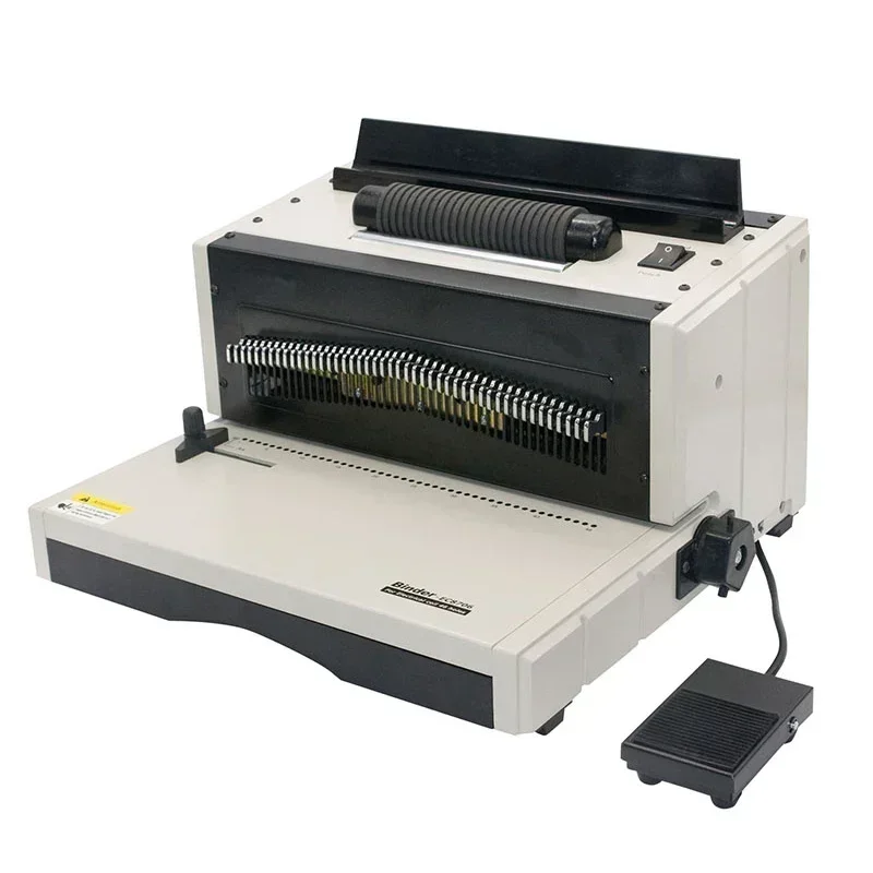 EC8706 electric punching and electric spiral coil binding machine
EC8706 electric punching and electric spiral coil binding machine