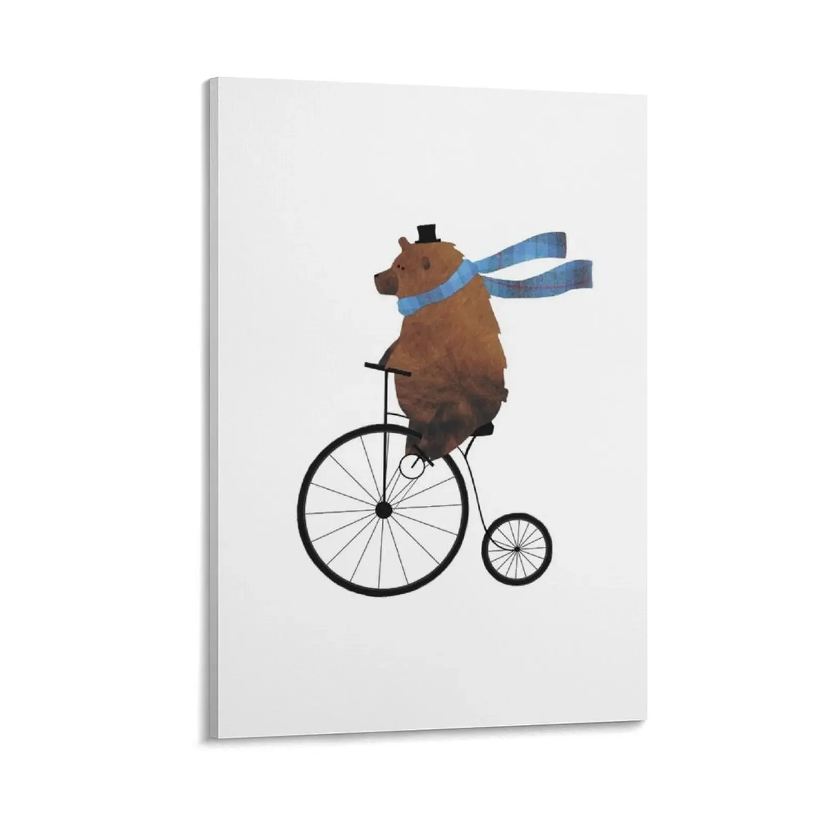 Cheltenham the Bear: Penny farthing fun Canvas Painting room decorations for men
Cheltenham the Bear: Penny farthing fun Canvas Painting room decorations for men