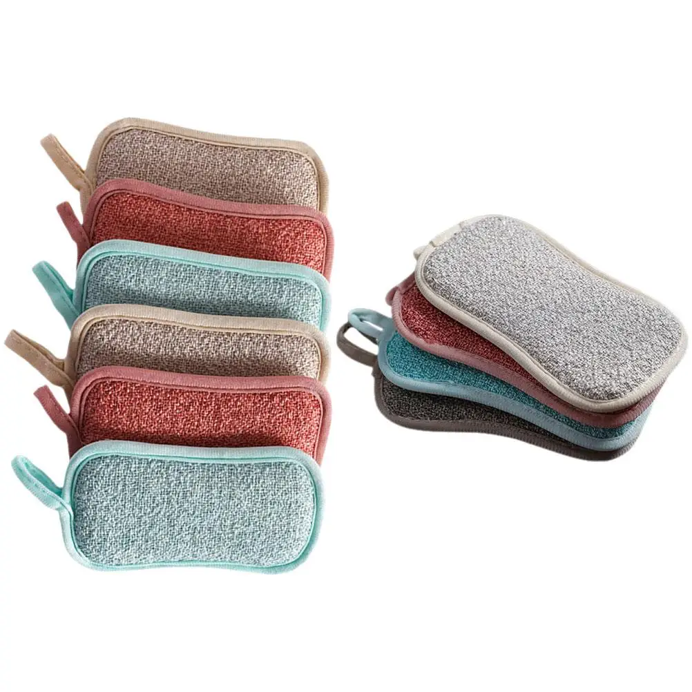 10 Pcs Sponge Linen Scrub Multi Use Cleaning Kitchen Tools Reusable Sponges Multi-Use Cleaning Sponge Home Supplies
10 Pcs Sponge Linen Scrub Multi Use Cleaning Kitchen Tools Reusable Sponges Multi-Use Cleaning Sponge Home Supplies