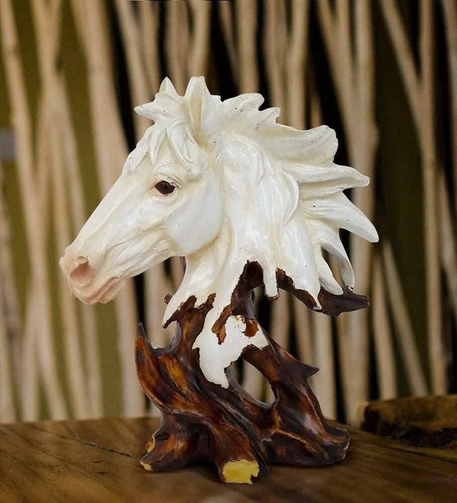 Handmade decorative poly resin horse head statue statue display home and office -Animal sculpture, home decoration
Handmade decorative poly resin horse head statue statue display home and office -Animal sculpture, home decoration