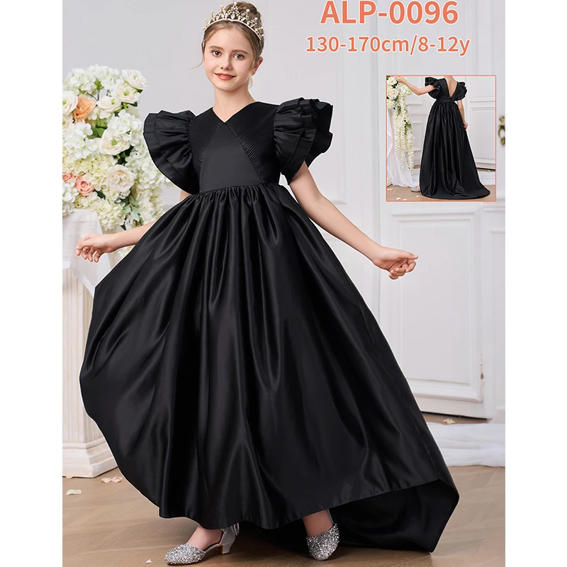 Girls Party Dresses Trailing Girl's Ceremonial Dress Elegant Teenage Girls Evening Party Formal Prom Long Gown Graduation Dress
Girls Party Dresses Trailing Girl's Ceremonial Dress Elegant Teenage Girls Evening Party Formal Prom Long Gown Graduation Dress