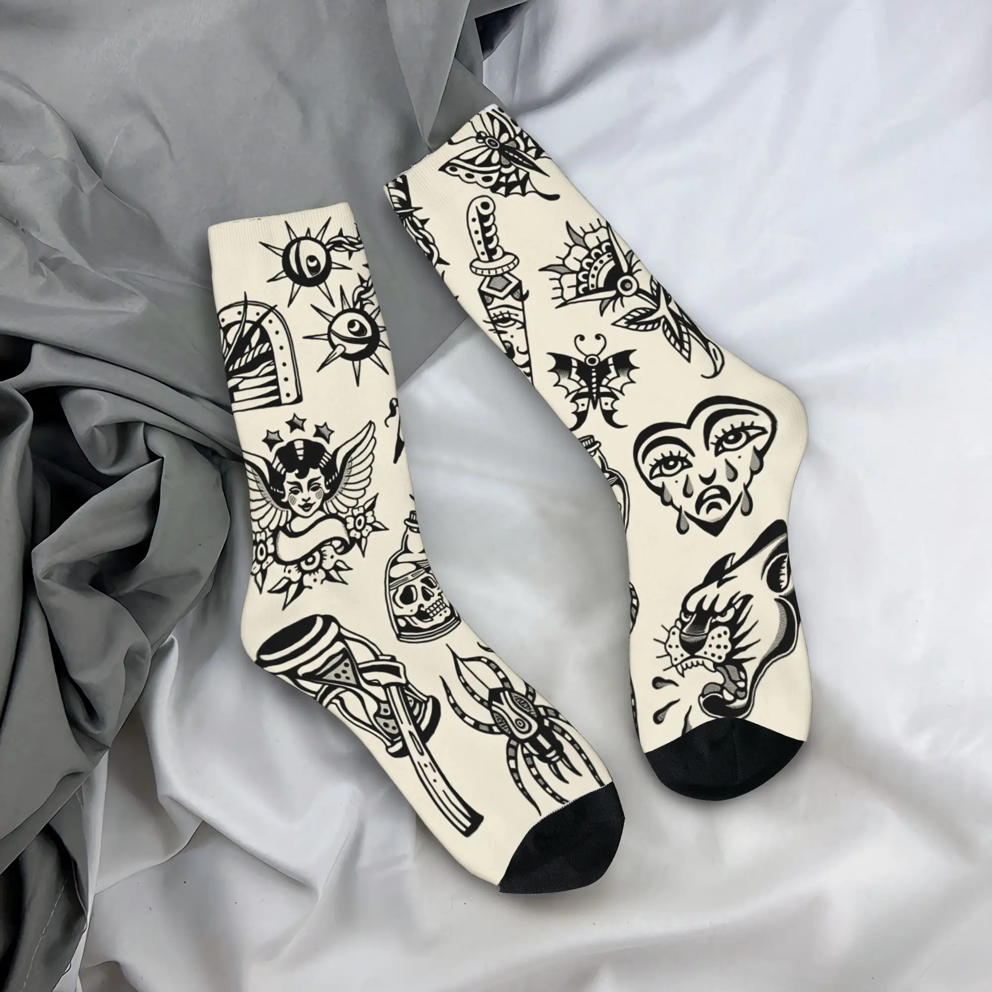 Unisex Men Socks American Traditional Tattoo Stockings Anti-Slip Breathable Socks Winter Funny Pattern Outdoor Sports Socks
Unisex Men Socks American Traditional Tattoo Stockings Anti-Slip Breathable Socks Winter Funny Pattern Outdoor Sports Socks