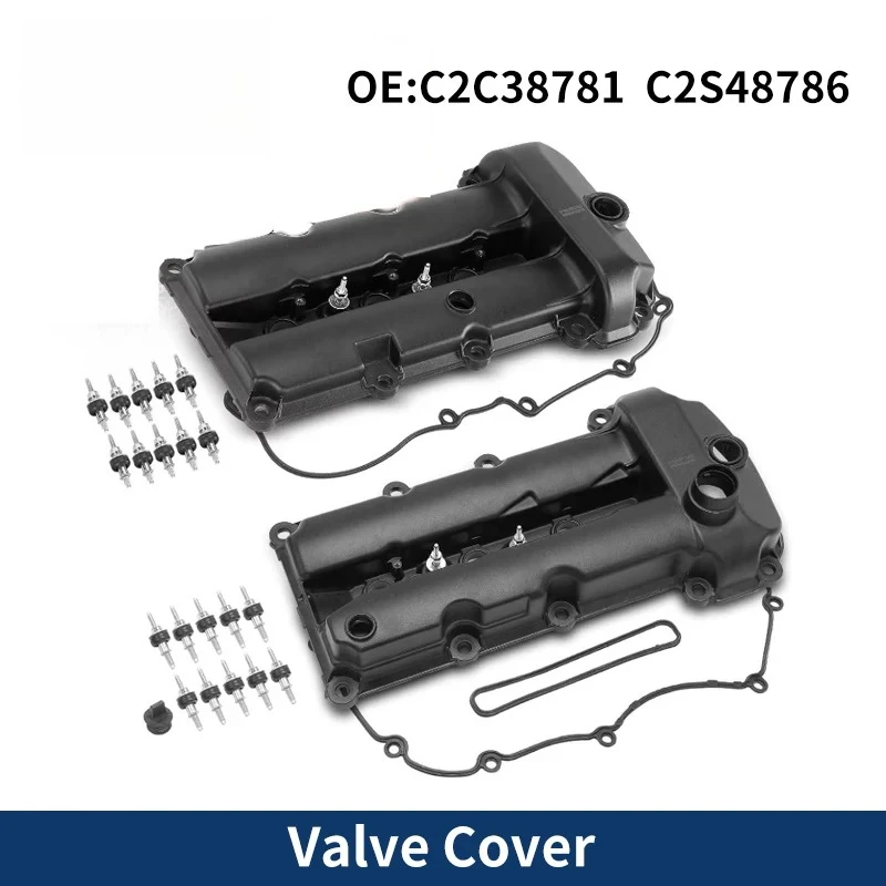1PC Left /Right Black Aluminum Engine Valve Cover C2C38781 C2S48786 C2C34692 AJ84818 For JAGUAR XE XF XJ X-Type 2.5L S-Type 3.0
1PC Left /Right Black Aluminum Engine Valve Cover C2C38781 C2S48786 C2C34692 AJ84818 For JAGUAR XE XF XJ X-Type 2.5L S-Type 3.0