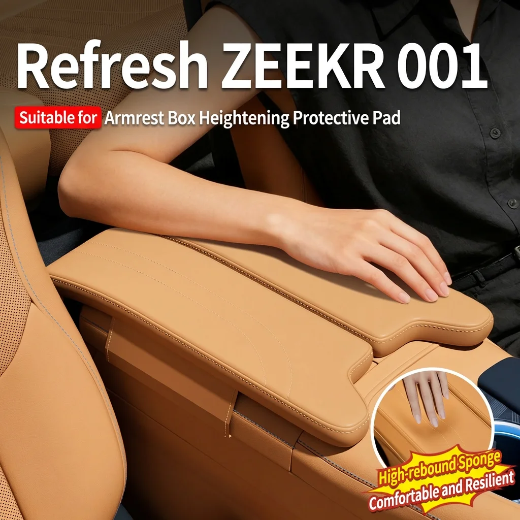 Защитная накладка на подлокотник для центральной консоли автомобиля ZEEKR 001 (26 моделей), увеличенная подушка, кожаные автомобильные аксессуары
Защитная накладка на подлокотник для центральной консоли автомобиля ZEEKR 001 (26 моделей), увеличенная подушка, кожаные автомобильные аксессуары