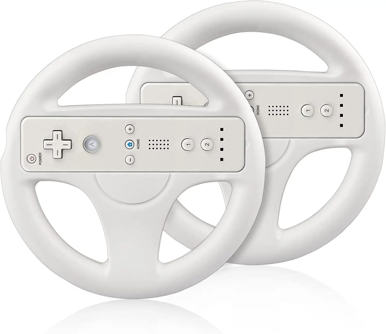 2 НОВЫХ гоночных руля для игр, совместимые с контроллером Nintendo Wii, для игр Mario Kart
2 НОВЫХ гоночных руля для игр, совместимые с контроллером Nintendo Wii, для игр Mario Kart