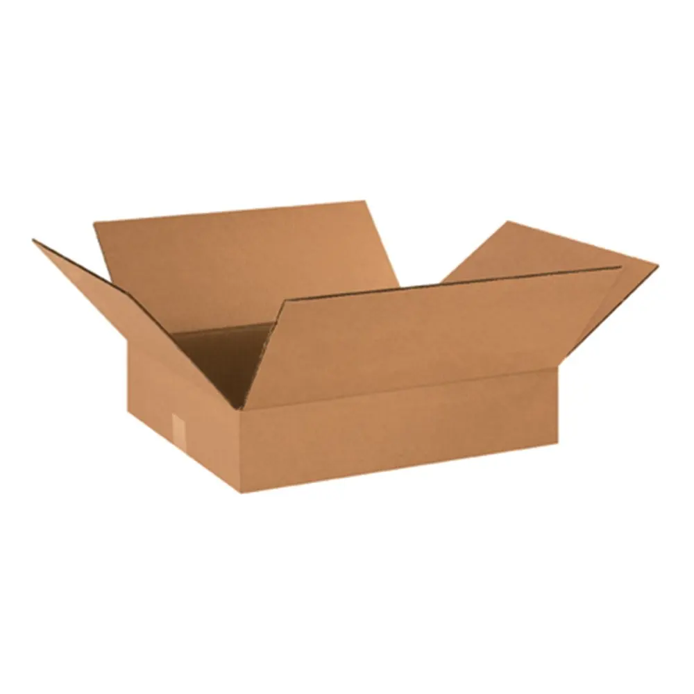 Flat Corrugated Cardboard Box 18" L x 16" W x 4" H for Shipping, Packing and Moving (Pack of 25)
Flat Corrugated Cardboard Box 18" L x 16" W x 4" H for Shipping, Packing and Moving (Pack of 25)