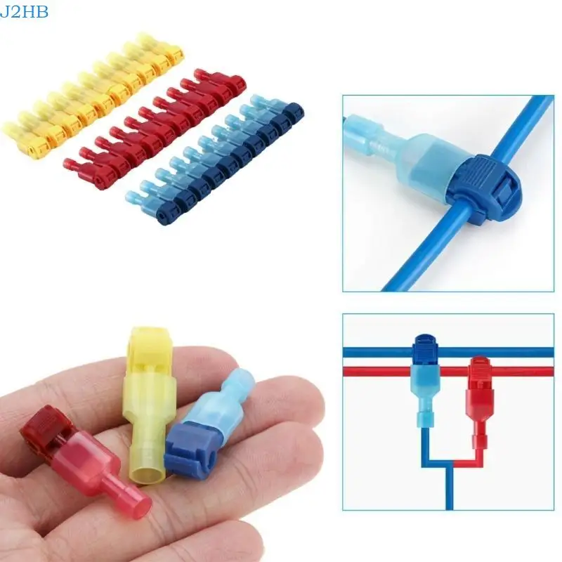 J2HB 60pcs/set Quick Wire Terminals T-Tap Splices Connectors & Male Spades set
J2HB 60pcs/set Quick Wire Terminals T-Tap Splices Connectors & Male Spades set