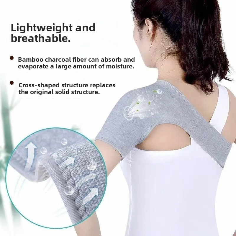 Портативный одинарный наплечник из чистого хлопка для защиты и поддержки плеча, согревающий
Портативный одинарный наплечник из чистого хлопка для защиты и поддержки плеча, согревающий