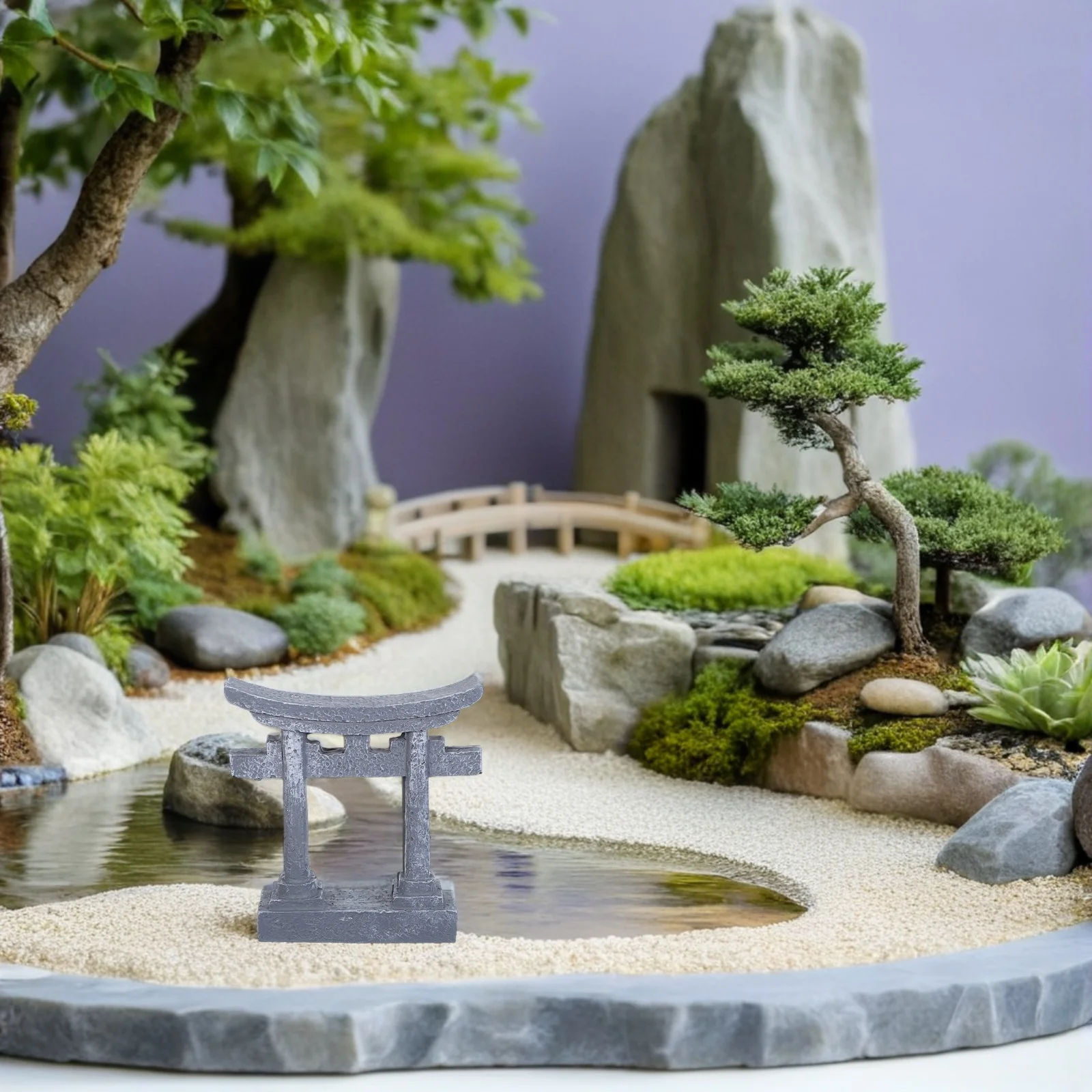 2Pcs Miniature Resin Torii Gates Japanese Garden Micro Landscape Ornaments Small Zen Garden Sand Tray Fish Tank Decor
2Pcs Miniature Resin Torii Gates Japanese Garden Micro Landscape Ornaments Small Zen Garden Sand Tray Fish Tank Decor