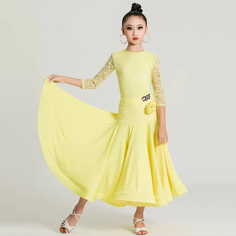 Детская одежда для современного танца для девочек, вальс, кружевное боди с короткими рукавами и юбка из рыбьей кости, платья для соревнований по бальным танцам
Детская одежда для современного танца для девочек, вальс, кружевное боди с короткими рукавами и юбка из рыбьей кости, платья для соревнований по бальным танцам