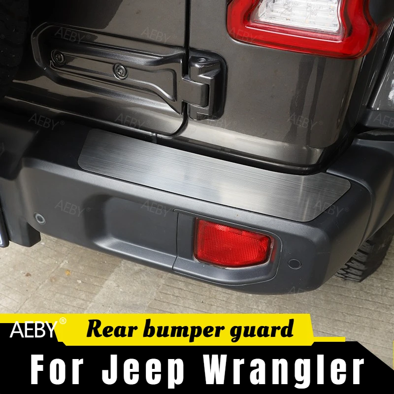 For Jeep Wrangler 2018 Door trunk sill guard,Trunk rear bumper guard pedal,Anti-scratch cover decoration,Car accessories
For Jeep Wrangler 2018 Door trunk sill guard,Trunk rear bumper guard pedal,Anti-scratch cover decoration,Car accessories
