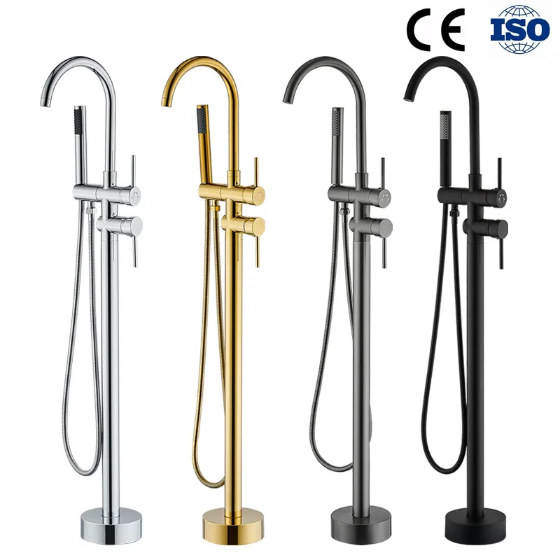 Luxury Waterfall Bathtub Faucet Set,Floor Standing Brass Faucet with Rainfall Shower Head,Hot and Cold Mixer Tap 
Luxury Waterfall Bathtub Faucet Set,Floor Standing Brass Faucet with Rainfall Shower Head,Hot and Cold Mixer Tap