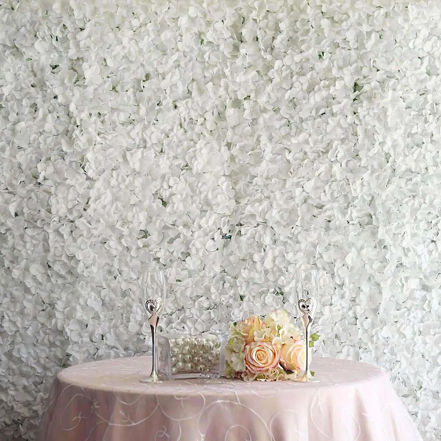 4 Pcs White Silk Hydrangea Flower Wall Panels for Wedding Party Decor DIY Centerpieces
4 Pcs White Silk Hydrangea Flower Wall Panels for Wedding Party Decor DIY Centerpieces