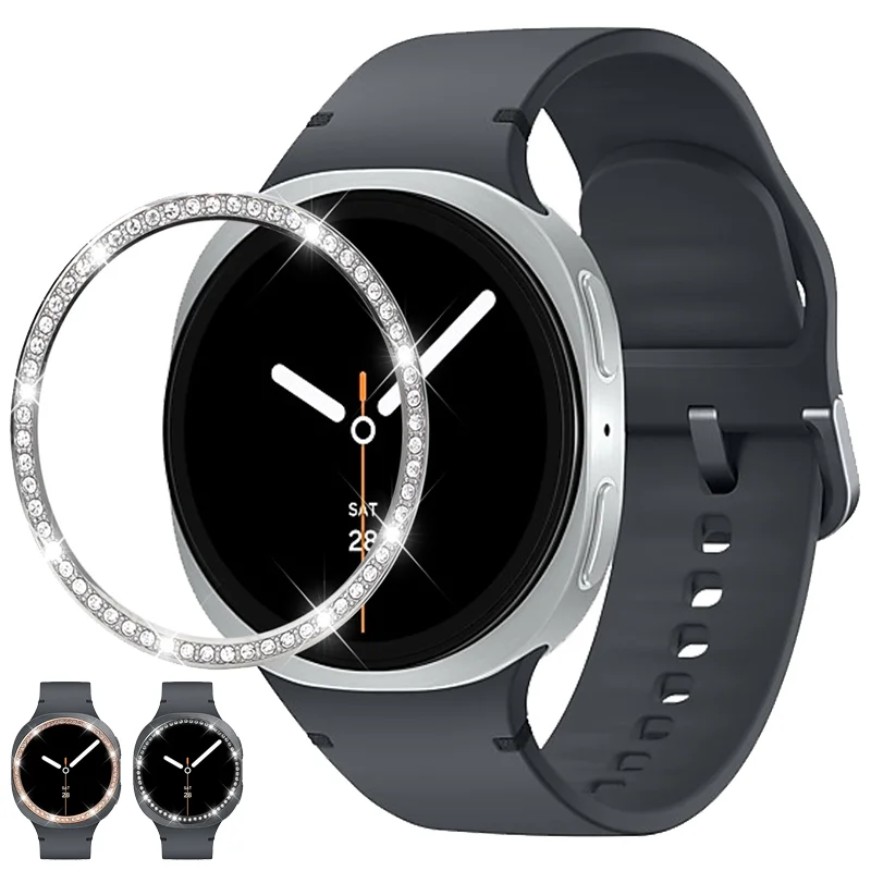 Diamond Bezel for Samsung Galaxy Watch 8 7 6 5 4 Series Protection Cover Case For Galaxy 40MM 44MM Metal Bumper Ring
Diamond Bezel for Samsung Galaxy Watch 8 7 6 5 4 Series Protection Cover Case For Galaxy 40MM 44MM Metal Bumper Ring