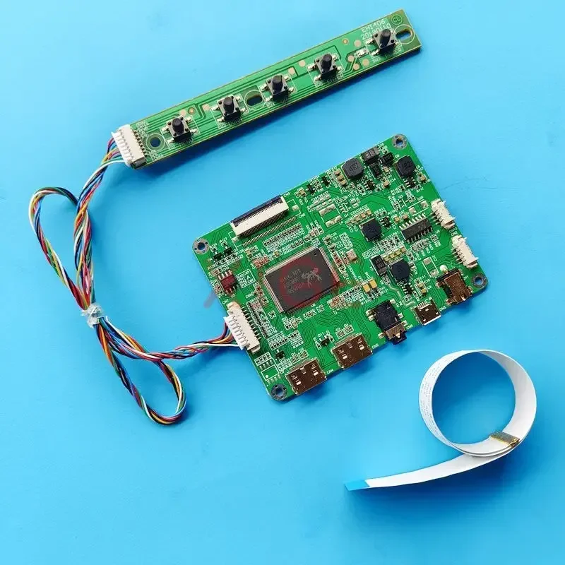 Плата контроллера драйвера для LP156WF6-SPB1 LP156WF6-SPK3, комплект DIY 2HDMI-мини-экран ноутбука, 30-контактный EDP 15,6 дюйма, 1920x1080, USB Micro
Плата контроллера драйвера для LP156WF6-SPB1 LP156WF6-SPK3, комплект DIY 2HDMI-мини-экран ноутбука, 30-контактный EDP 15,6 дюйма, 1920x1080, USB Micro