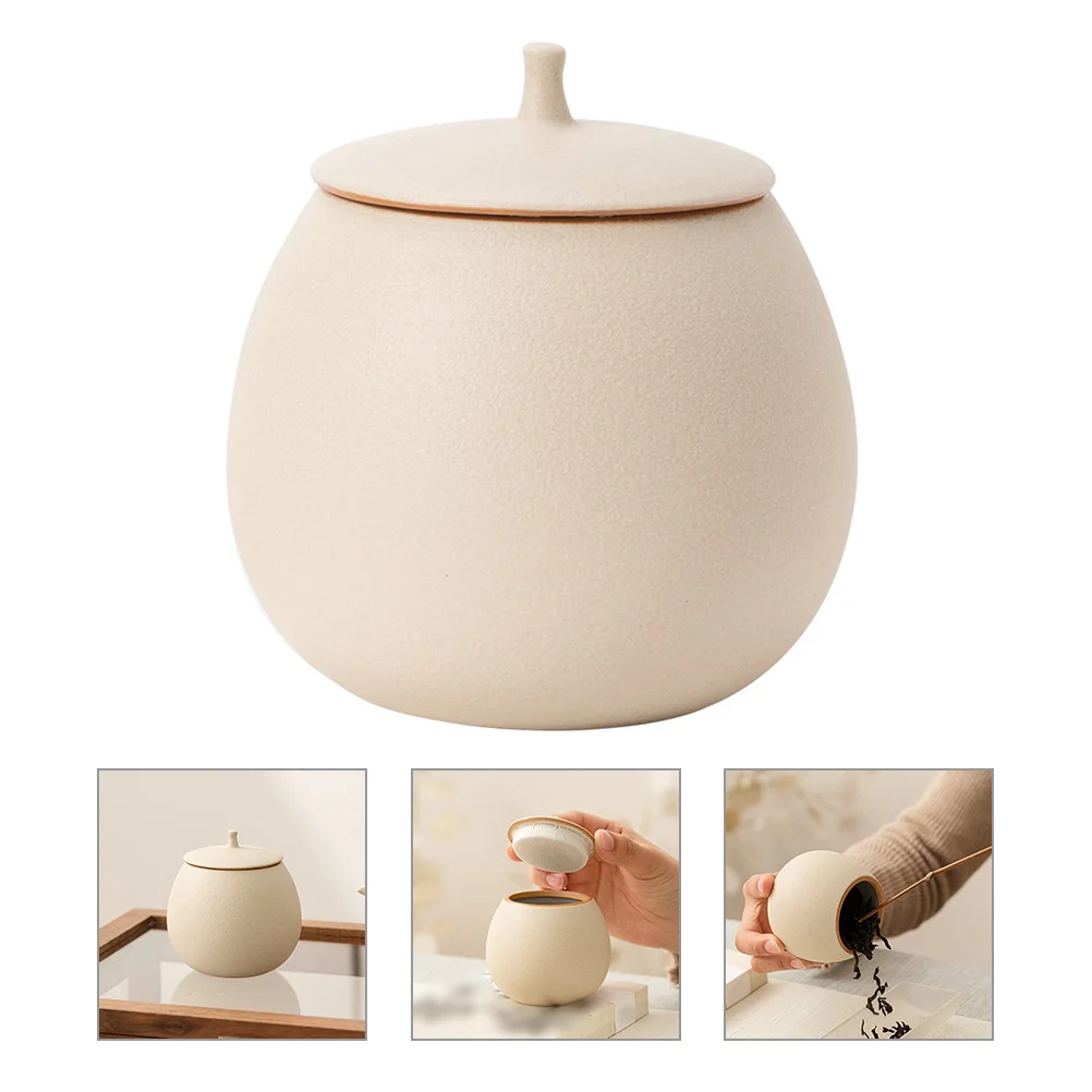 Tea Canister Ceramic Pot Cookie Jar Multi-function Container Ceramics Candy Storage
Tea Canister Ceramic Pot Cookie Jar Multi-function Container Ceramics Candy Storage