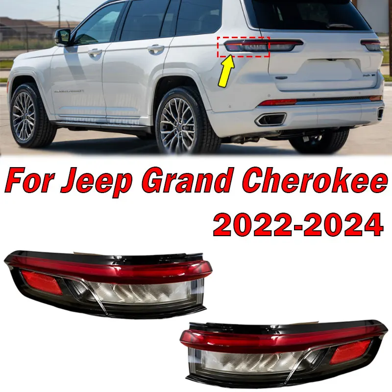 68421132 АД 68421133 AD для Jeep Grand Cherokee 2022 2023 2024, светодиодный задний фонарь с стоп-сигналом, сигнальная лампа, задний фонарь заднего хода
68421132 АД 68421133 AD для Jeep Grand Cherokee 2022 2023 2024, светодиодный задний фонарь с стоп-сигналом, сигнальная лампа, задний фонарь заднего хода