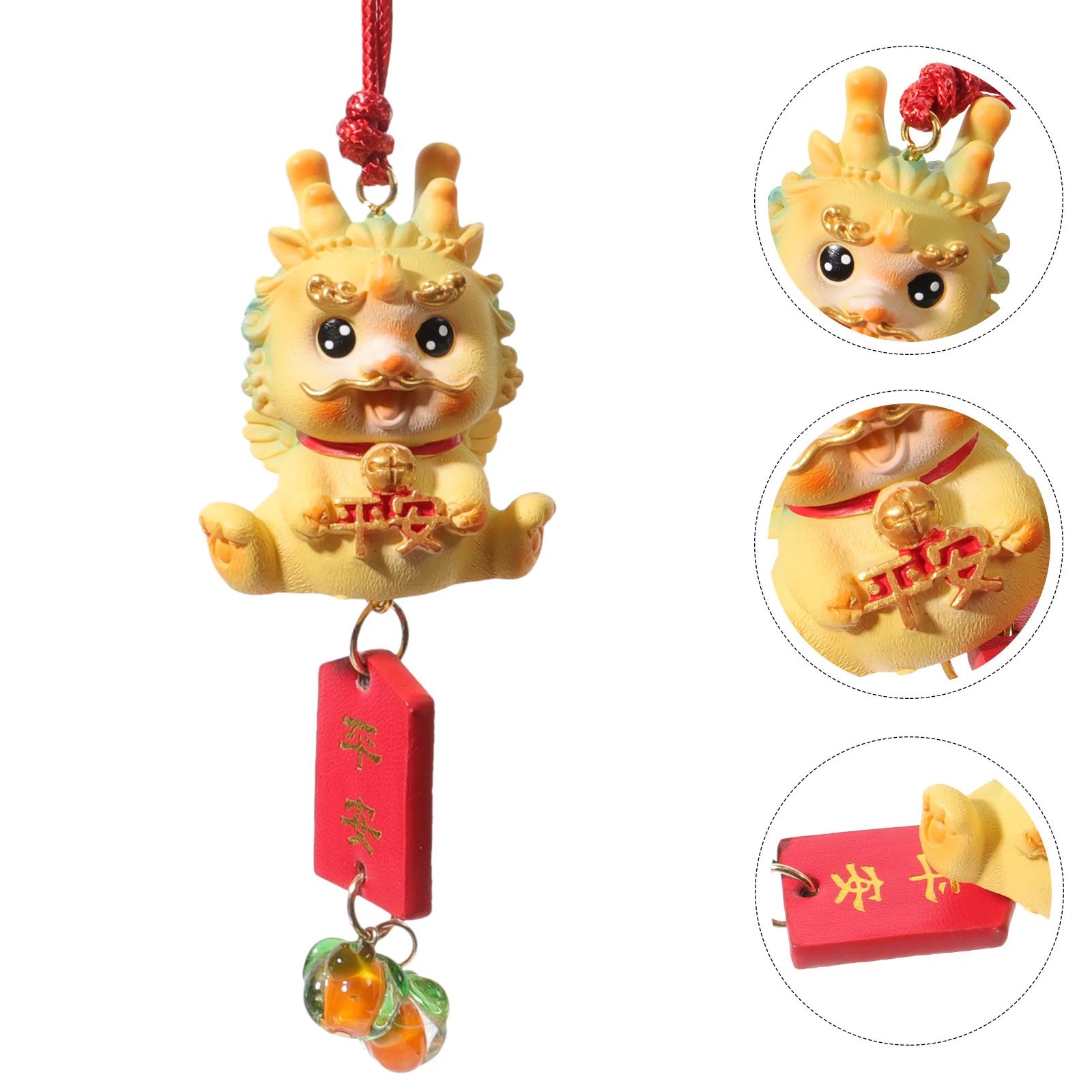 Car Hanging Pendant Dragon Resin Rearview Mirror Ornament Durable Car Interior Decoration Peace Symbol Hanging Charm
Car Hanging Pendant Dragon Resin Rearview Mirror Ornament Durable Car Interior Decoration Peace Symbol Hanging Charm