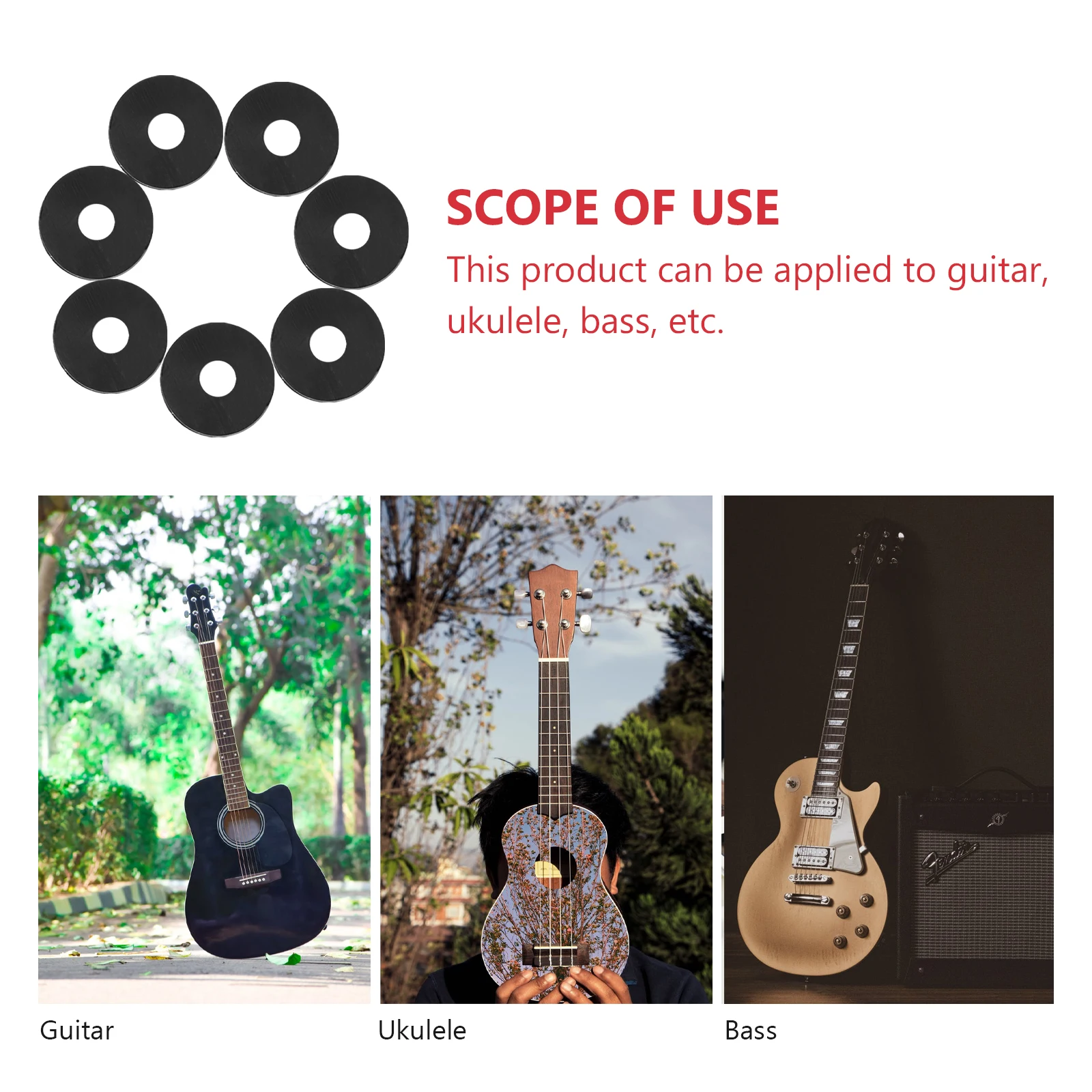 7 Pcs Guitar Strap Buckle Belt Button Screw Bolt Waist Acoustic Fixator Accessories
7 Pcs Guitar Strap Buckle Belt Button Screw Bolt Waist Acoustic Fixator Accessories