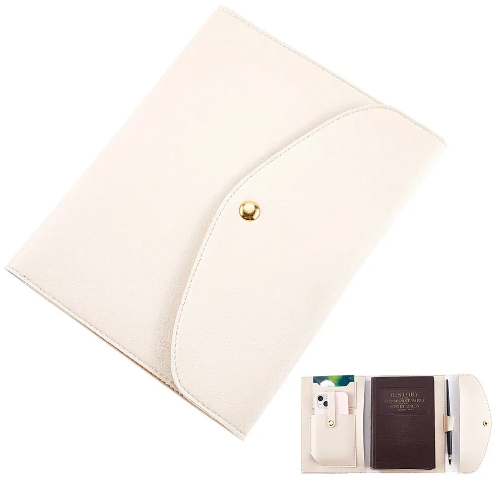 Imitation Leather Zinc Alloy File Folders Rectangle White 222x177x14mm
Imitation Leather Zinc Alloy File Folders Rectangle White 222x177x14mm