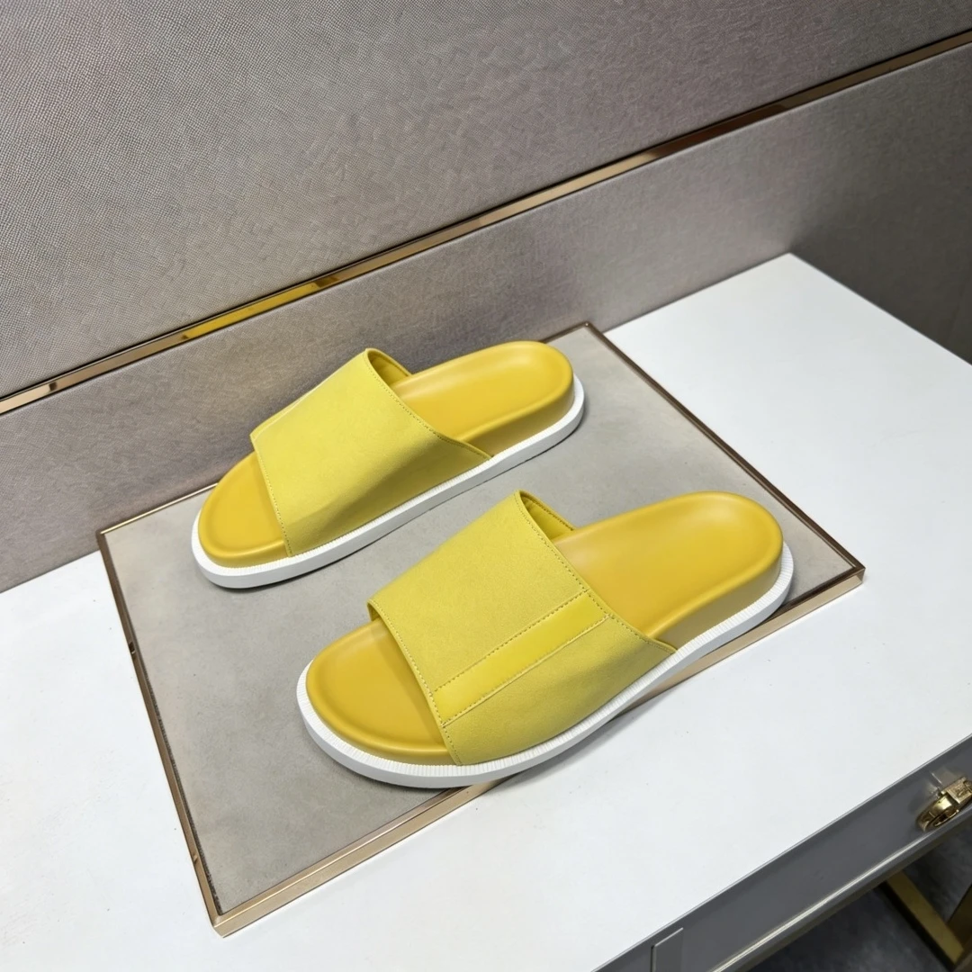 Luxury Brand Men's Shoes Handmade Leather Sandals Beach Slides Fashion Slippers Multi-Material Upper Non-Slip Sole Holiday Gifts
Luxury Brand Men's Shoes Handmade Leather Sandals Beach Slides Fashion Slippers Multi-Material Upper Non-Slip Sole Holiday Gifts