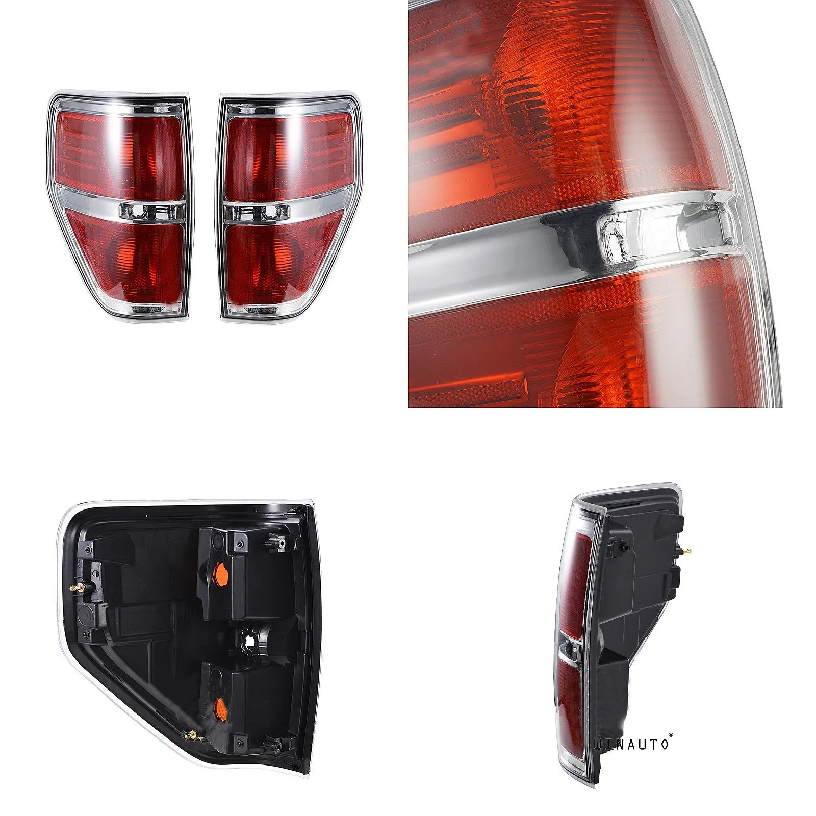 Tail Light For 2009-2014 Ford F150 OEM Style Silver Housing No Bulbs
Tail Light For 2009-2014 Ford F150 OEM Style Silver Housing No Bulbs