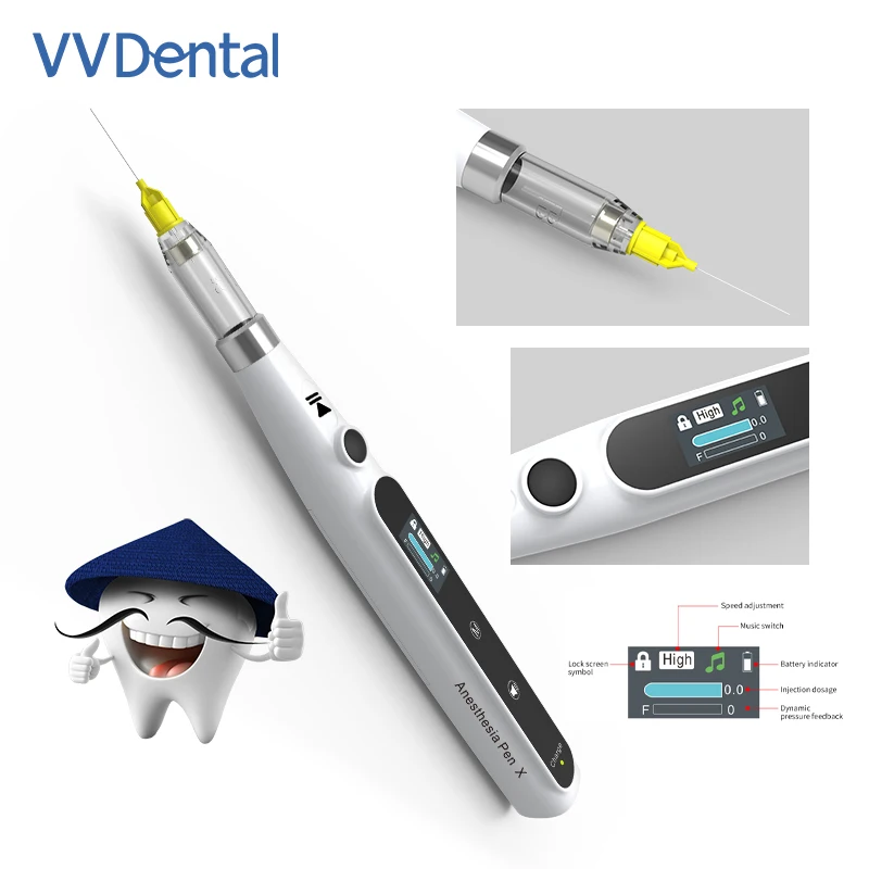 Odonto sem Galantia VVdental Dental Анестезия Инжектор для анестезии полости рта Шприц Безболезненный электрический беспроводной стабильный ходовой механизм
Odonto sem Galantia VVdental Dental Анестезия Инжектор для анестезии полости рта Шприц Безболезненный электрический беспроводной стабильный ходовой механизм