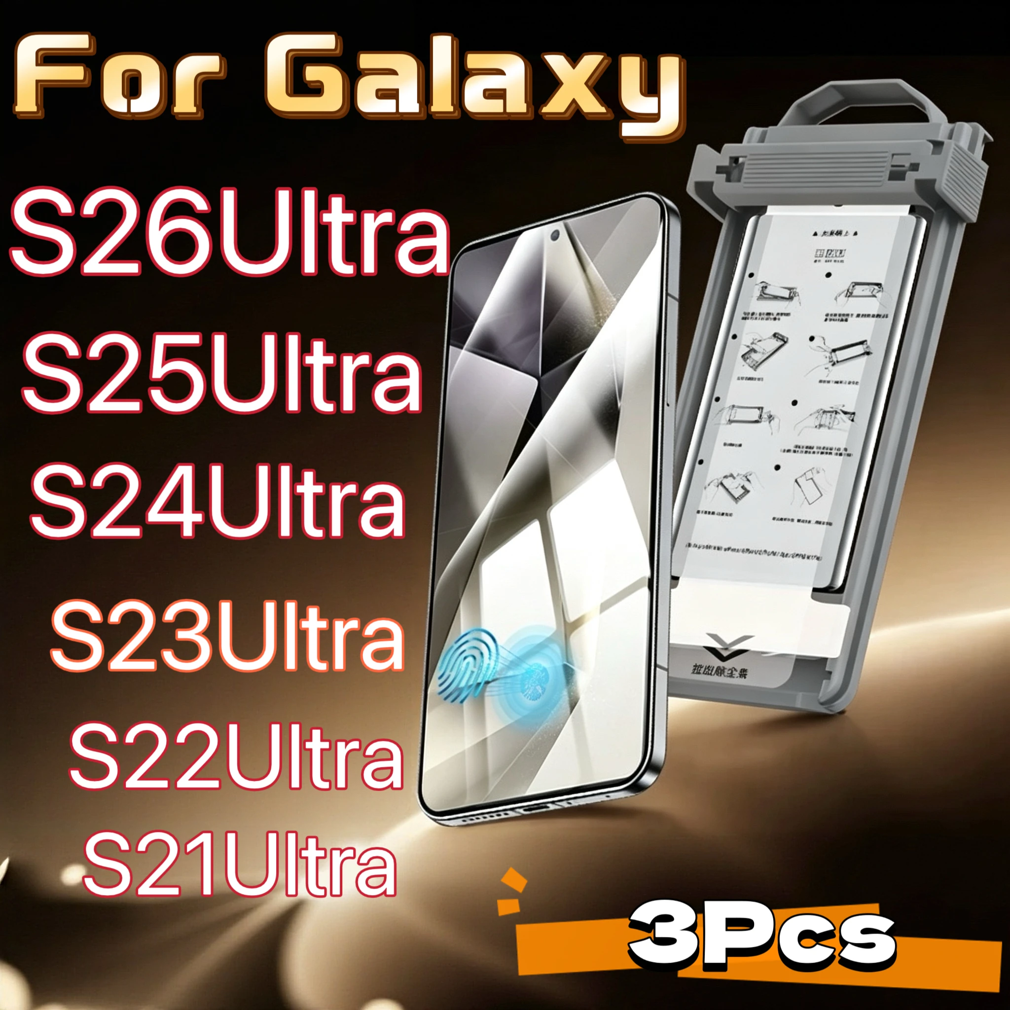 Защитная пленка для экрана HD, 3 шт., совместима с Galaxy S26 Ultra, S25, S24, S23, S22, S21 Ultra, не из закаленного стекла.
Защитная пленка для экрана HD, 3 шт., совместима с Galaxy S26 Ultra, S25, S24, S23, S22, S21 Ultra, не из закаленного стекла.
