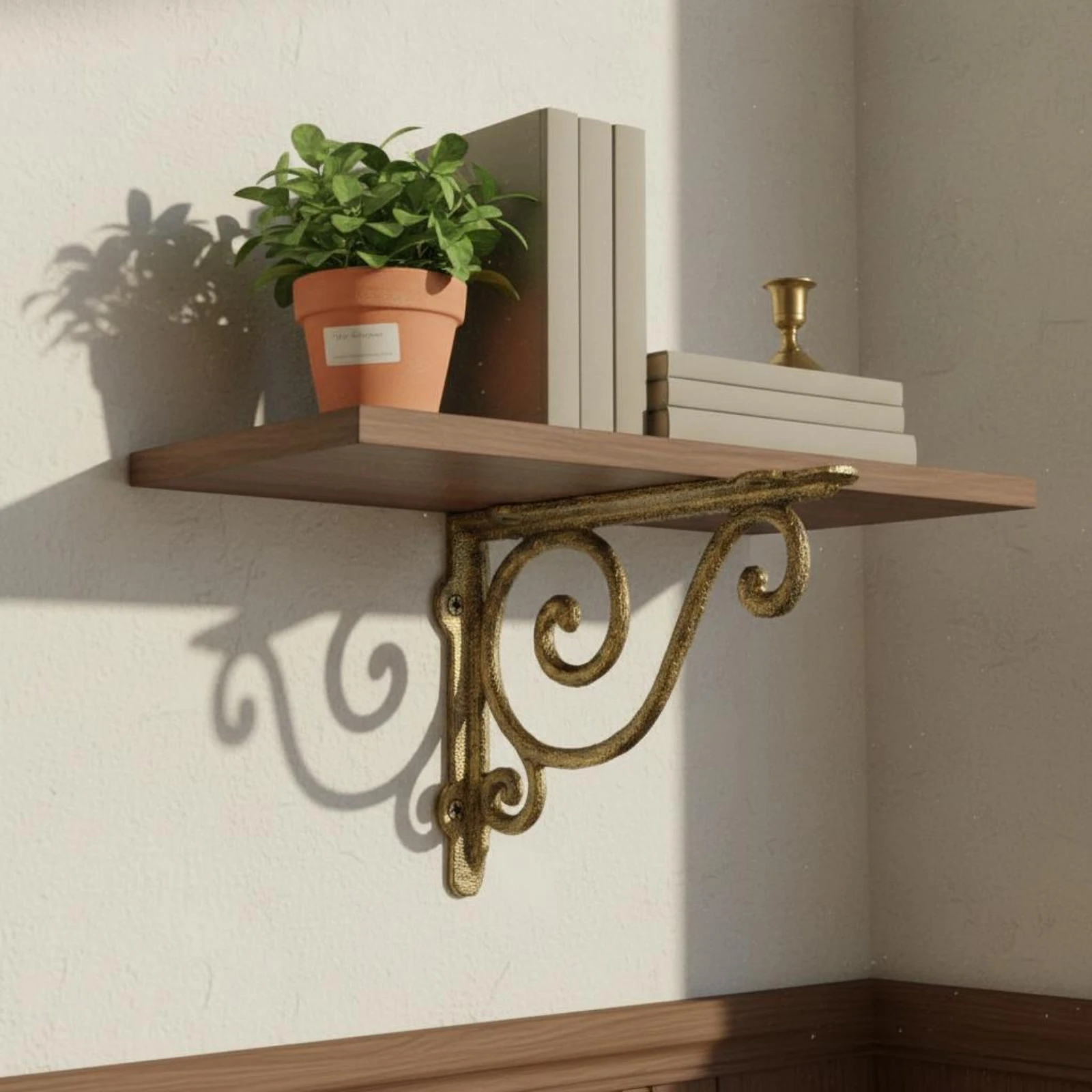 Cast Iron Shelf Bracket Textured Scroll Design Bracket Wall Shelf Support Rustic Home Hardware Heavy Duty
Cast Iron Shelf Bracket Textured Scroll Design Bracket Wall Shelf Support Rustic Home Hardware Heavy Duty