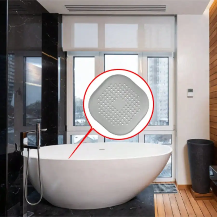 Universal Drain Hair Catcher Tub Stopper Multi Purpose Silicone Sink Filter For Kitchen And Bath Easy To Clean Anti Blocking Cover Pet Bathing Essential
Universal Drain Hair Catcher Tub Stopper Multi Purpose Silicone Sink Filter For Kitchen And Bath Easy To Clean Anti Blocking Cover Pet Bathing Essential