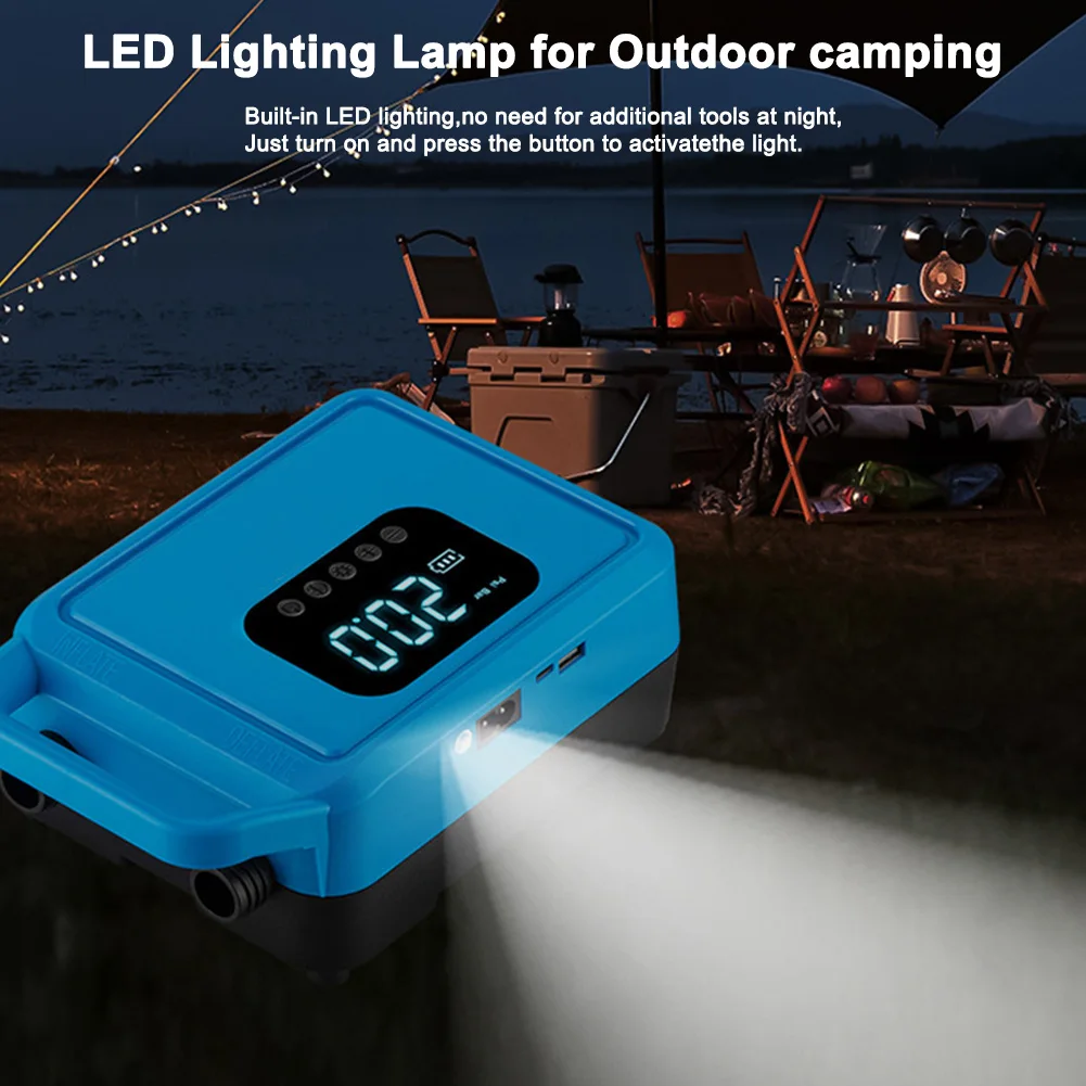 Для наружного инфляции, 20PSI, электрический портативный воздушный насос, высокоточный датчик давления воздуха, длина трахеи 1 м
Для наружного инфляции, 20PSI, электрический портативный воздушный насос, высокоточный датчик давления воздуха, длина трахеи 1 м