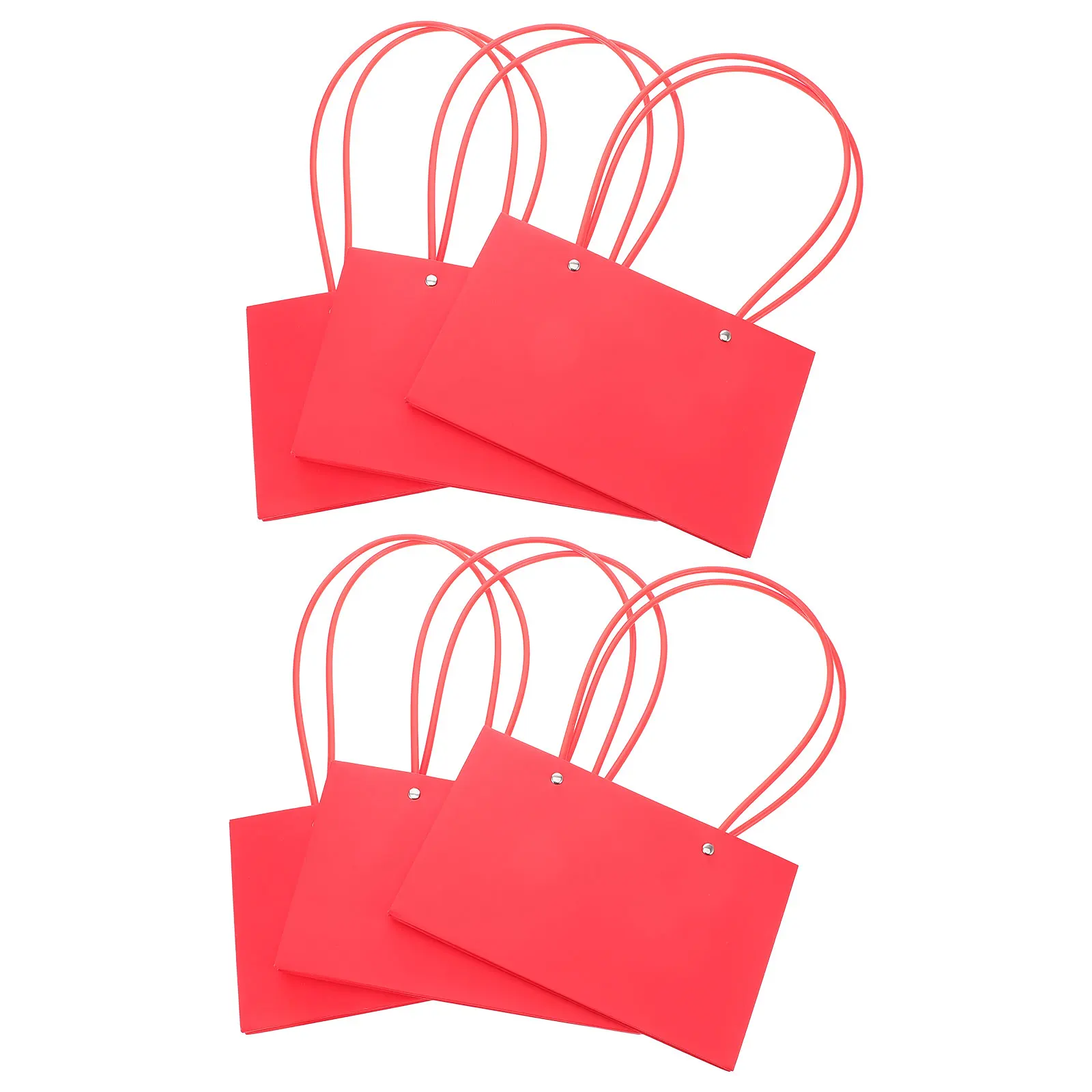 6pcs Waterproof Paper Handy Gift Bag Paper Bag Flower Box Kraft Shopping Tote Medium Gift Box Foldable Durable
6pcs Waterproof Paper Handy Gift Bag Paper Bag Flower Box Kraft Shopping Tote Medium Gift Box Foldable Durable