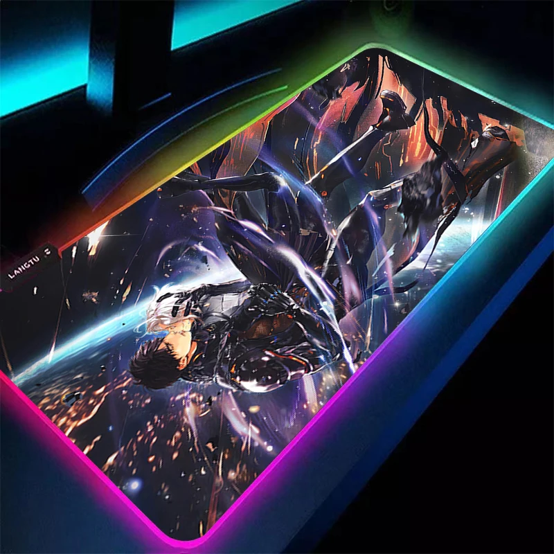 Mouse Pad Gamer RGB Computer Notebook PC Love And Deepspace Caleb Mousepad Carpet LED Gaming Accessories Keyboard Pad Desk Mat
Mouse Pad Gamer RGB Computer Notebook PC Love And Deepspace Caleb Mousepad Carpet LED Gaming Accessories Keyboard Pad Desk Mat