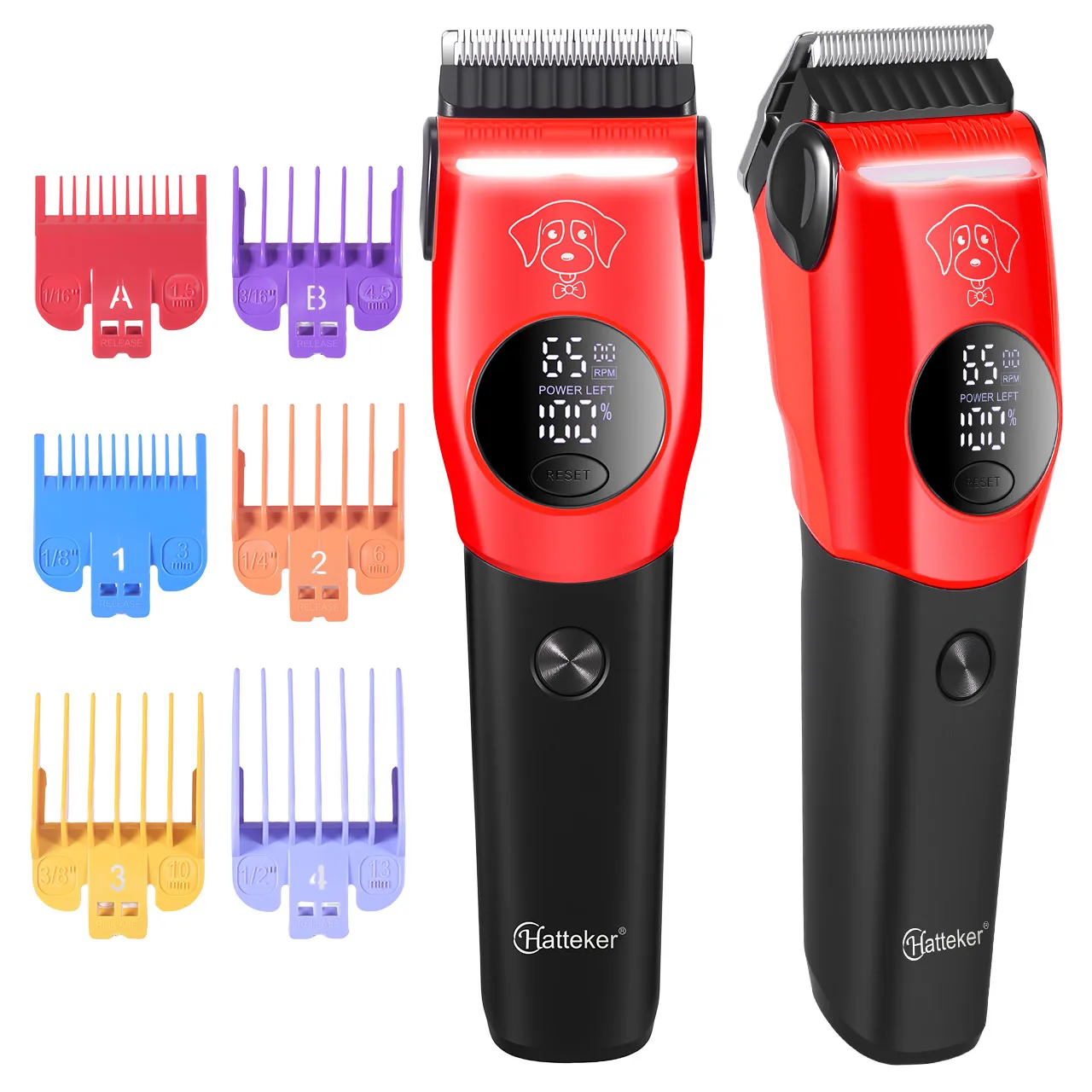 Hatteker Adjustable Speed Pet Grooming Trimmer Large Dogs Cats Hair Remover Tool for Pet Shops Professional Pet Care Equipment
Hatteker Adjustable Speed Pet Grooming Trimmer Large Dogs Cats Hair Remover Tool for Pet Shops Professional Pet Care Equipment