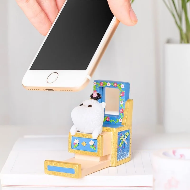 Мини-держатель для телефона в виде кота, украшение для офисного стола, милый модный декор, подарок на день рождения
Мини-держатель для телефона в виде кота, украшение для офисного стола, милый модный декор, подарок на день рождения