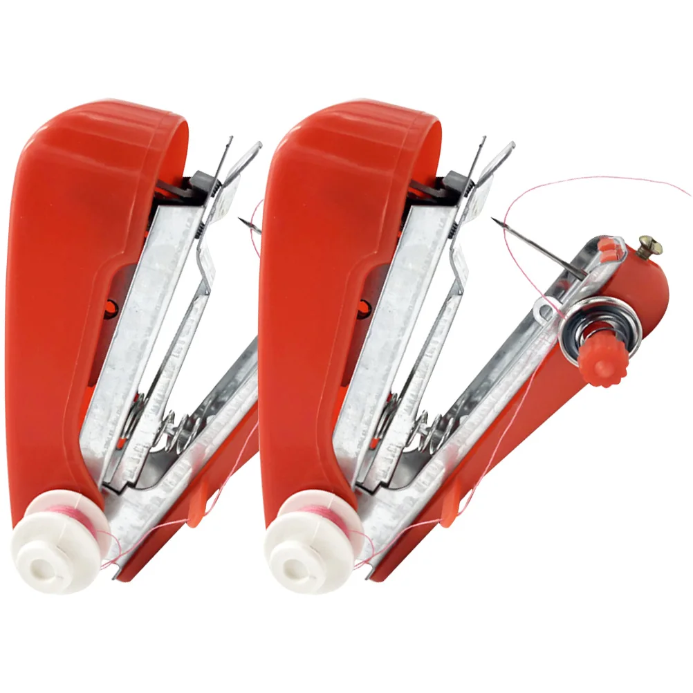 Mini Sewing 2 Pcs Plastic Metal Portable Cordless Handheld Craft Beginner DIY Set Small Sewing Machine Small Tool Kit
Mini Sewing 2 Pcs Plastic Metal Portable Cordless Handheld Craft Beginner DIY Set Small Sewing Machine Small Tool Kit