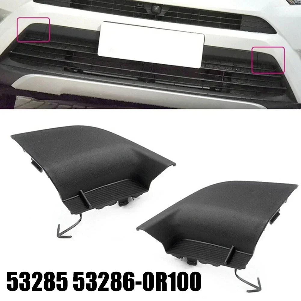 2pcs Black Plastic Car Front Bumper Tow Hook Eye Cover For Toyota RAV4 2016-2018 53285 53286-0R100 Hook Eye Covers
2pcs Black Plastic Car Front Bumper Tow Hook Eye Cover For Toyota RAV4 2016-2018 53285 53286-0R100 Hook Eye Covers