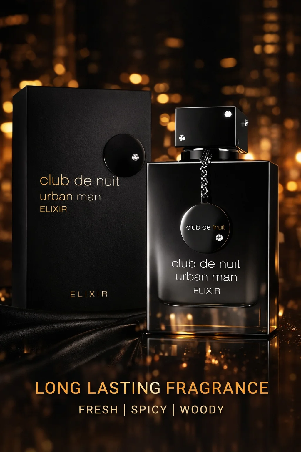 Armaf Club De Nuit Urban Man Elixir 3.6oz Men Cologne Fresh Spicy Woody Perfume Long Lasting Fragrance Gift Daily Wear Spray
Armaf Club De Nuit Urban Man Elixir 3.6oz Men Cologne Fresh Spicy Woody Perfume Long Lasting Fragrance Gift Daily Wear Spray