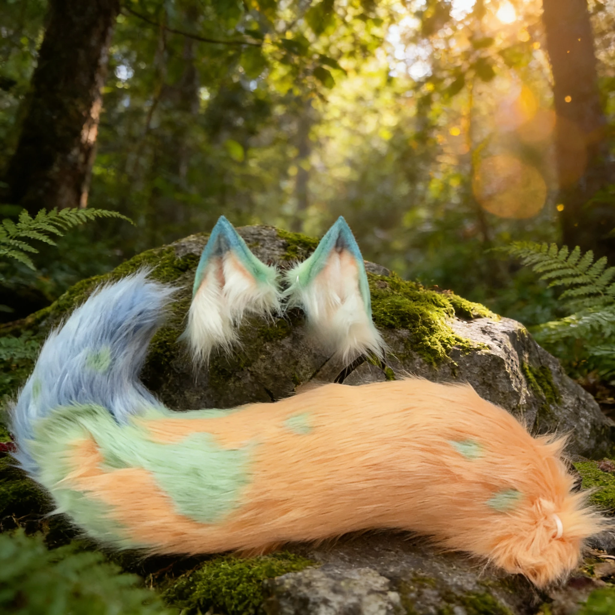 New Hand Made Work Halloween Biqiong Wolf Ears Hairhoop Tail Set Anime DIY Costume Accessories Custom Made Headwear
New Hand Made Work Halloween Biqiong Wolf Ears Hairhoop Tail Set Anime DIY Costume Accessories Custom Made Headwear