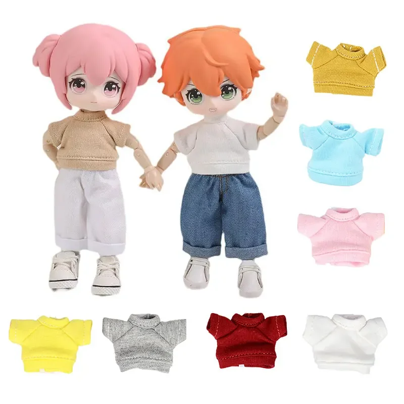 ob11 baby clothes short sleeve hoodie T-shirt 1/12 bjd molly doll clothes doll accessories
ob11 baby clothes short sleeve hoodie T-shirt 1/12 bjd molly doll clothes doll accessories