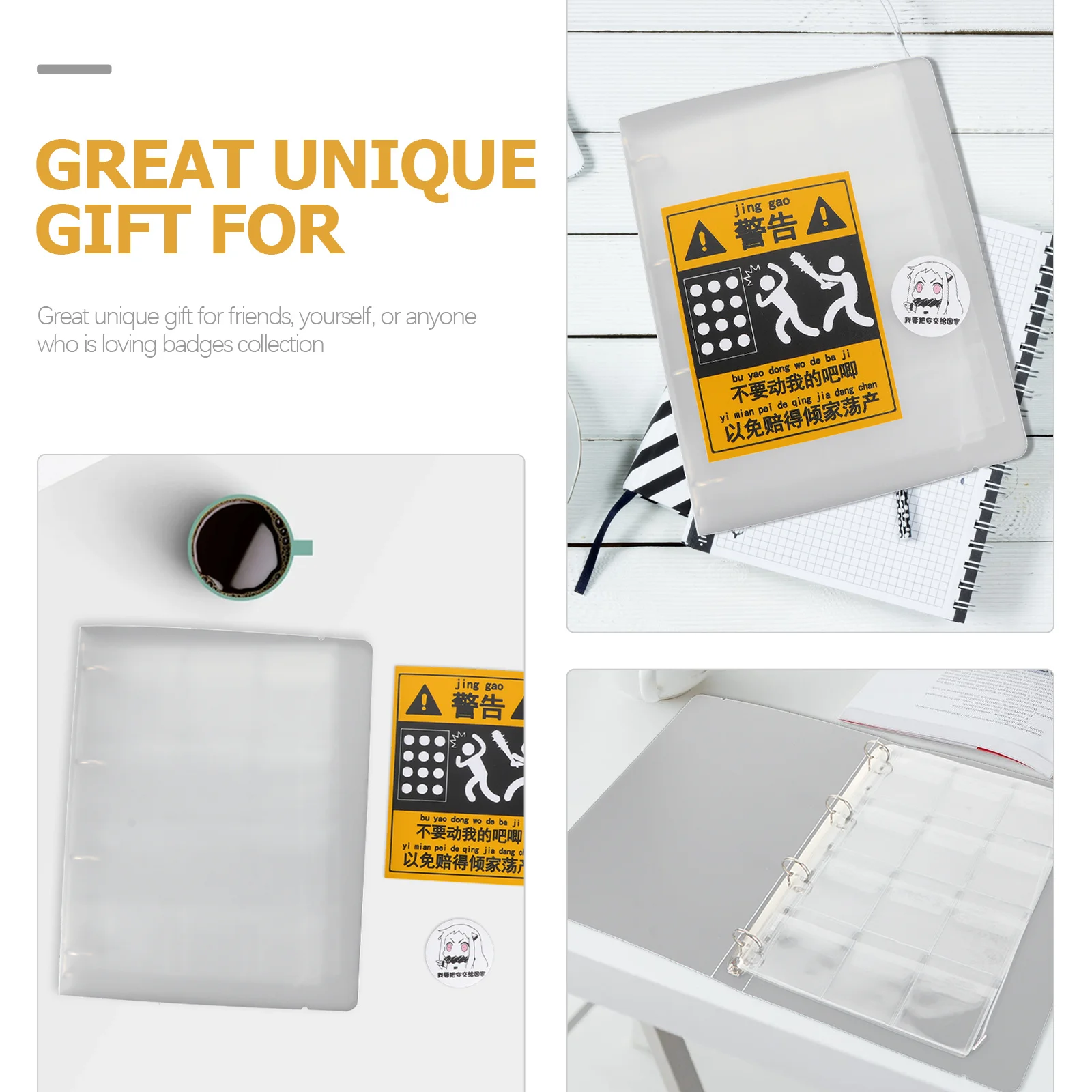 1Set Badge Storage Book Durable Plastic Badge Collection Holder Transparent Medal Display Binder Medal Protector
1Set Badge Storage Book Durable Plastic Badge Collection Holder Transparent Medal Display Binder Medal Protector