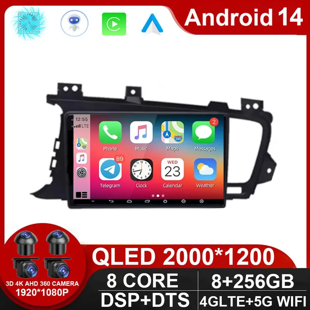 Автомобильный радиоприемник Android 14, Авторадио для KIA Optima K5 2013-2015, GPS-навигация, мультимедийный плеер, стерео, QLED Carplay HU, 2 Din, DVD
Автомобильный радиоприемник Android 14, Авторадио для KIA Optima K5 2013-2015, GPS-навигация, мультимедийный плеер, стерео, QLED Carplay HU, 2 Din, DVD