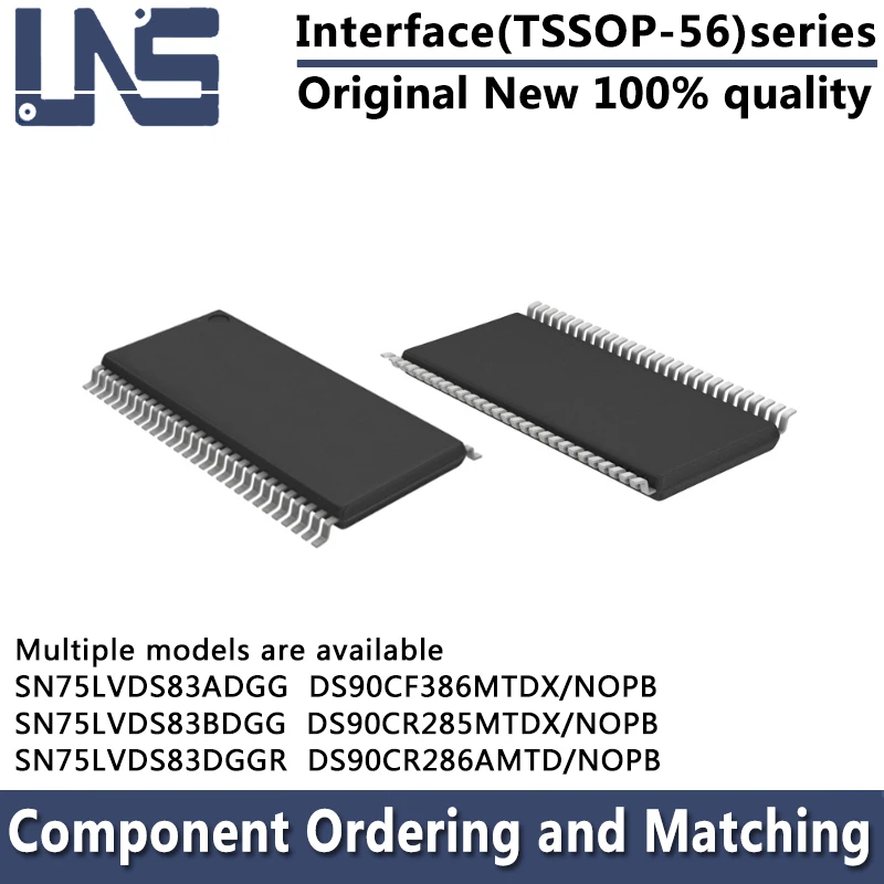 1 шт. SN75LVDS83ADGG SN75LVDS83BDGG SN75LVDS83DGGR DS90CF386MTDX/NOPB DS90CR285MTDX/NOPB DS90CR286AMTD/NOPB стандартный интерфейс
1 шт. SN75LVDS83ADGG SN75LVDS83BDGG SN75LVDS83DGGR DS90CF386MTDX/NOPB DS90CR285MTDX/NOPB DS90CR286AMTD/NOPB стандартный интерфейс