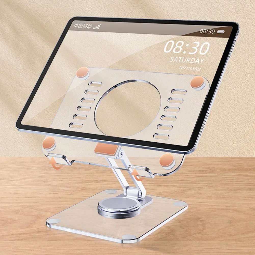Universal Tablet Holder Mount Stand Transparent Desktop Tablet Support Adjustable Non-slip for Playing Games Watching Videos
Universal Tablet Holder Mount Stand Transparent Desktop Tablet Support Adjustable Non-slip for Playing Games Watching Videos
