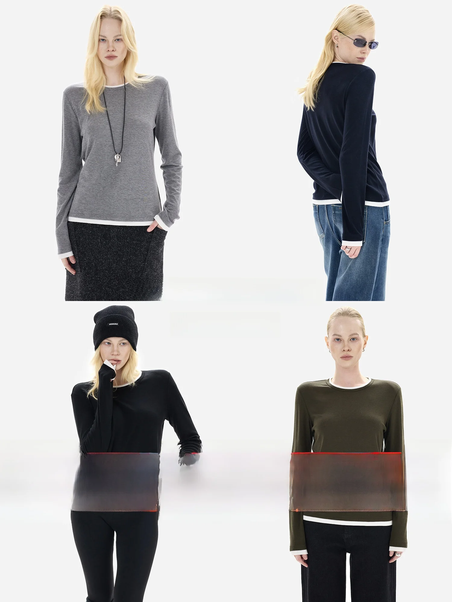 eGuYue Silk Cross Pattern round Ne T-irt Color Blo Design Versatile Base Layer Casual Knitted Wool Blend Women's Top
eGuYue Silk Cross Pattern round Ne T-irt Color Blo Design Versatile Base Layer Casual Knitted Wool Blend Women's Top